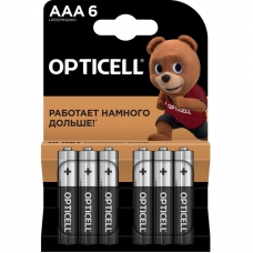Батарейка OPTICELL Basic Батарейки AAA 6шт/уп Батарейка OPTICELL Basic Батарейки AAA 6шт/уп