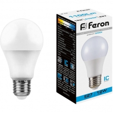 Лампа светодиодная Feron LB-93 Шар E27 12W 175-265V 6400K(25490) Лампа светодиодная Feron LB-93 Шар E27 12W 175-265V 6400K(25490)