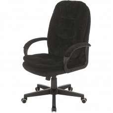 Кресло VB_Бюрократ CH-868N Fabric черный Light-20 крест. пластик
