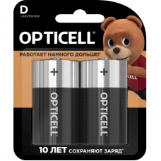 Батарейка OPTICELL D 2шт/уп Батарейка OPTICELL D 2шт/уп