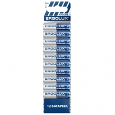 Батарейка Ergolux Alkaline BP12 LR03 (ПРОМО, LR03 BP12,1.5В) 12 шт/уп
