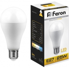 Лампа светодиодная Feron LB-100 Шар E27 25W 175-265V 2700K(25790) Лампа светодиодная Feron LB-100 Шар E27 25W 175-265V 2700K(25790)