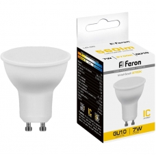 Лампа светодиодная Feron LB-26 GU10 7W 175-265V 2700K(25289) Лампа светодиодная Feron LB-26 GU10 7W 175-265V 2700K(25289)