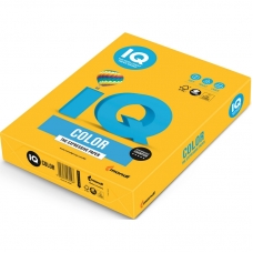 Бумага цветная IQ COLOR (А4,80г,SY40-солнечно-желтый) пачка 500л.