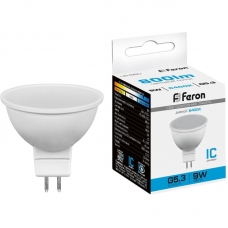 Лампа светодиодная Feron LB-560 MR16 G5.3 9W 175-265V 6400K(25841) Лампа светодиодная Feron LB-560 MR16 G5.3 9W 175-265V 6400K(25841)