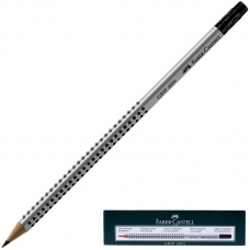 Карандаш чернографитный Faber-Castell GRIP 2001, НВ, с ласт /117200 Карандаш чернографитный Faber-Castell GRIP 2001, НВ, с ласт /117200
