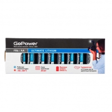 Батарейка GoPower FR6 AA BOX 10шт/уп Lithium 1.5V 10шт/уп
