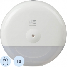 Диспенсер для туалетной бумаги Tork SmartOne Т8 в рул 680000 белый