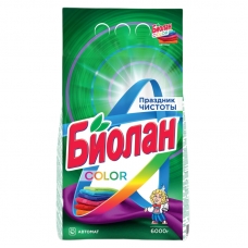 Порошок стиральный СМС Биолан Color Автомат 6000гр Порошок стиральный СМС Биолан Color Автомат 6000гр