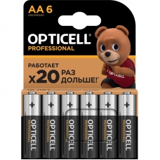 Батарейка OPTICELL Professional AA 6шт/уп Батарейка OPTICELL Professional AA 6шт/уп