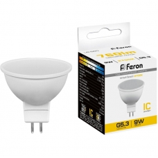 Лампа светодиодная Feron LB-560 MR16 G5.3 9W 175-265V 2700K(25839) Лампа светодиодная Feron LB-560 MR16 G5.3 9W 175-265V 2700K(25839)