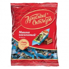 Конфеты Шоколадные Мишка косолапый, 200г