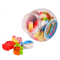 Ластик Deli EH03206 термопластичный каучук, ассорти, 20 шт./упак Ластик Deli EH03206 термопластичный каучук, ассорти, 20 шт./упак