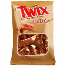 Шоколадный батончик Twix мини 184г