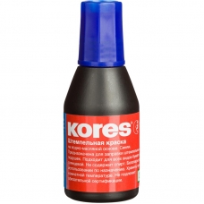 Краска штемпельная KORES синяя 71304 Краска штемпельная KORES синяя 71304