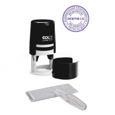 Печать самонаборная круглая 1, 5круга d40мм R40/1, 5(аналог 46040/1, 5)Colop
