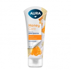 Крем для рук AURA BEAUTY с D-пантенолом и экстрактом меда 75мл. КК /24