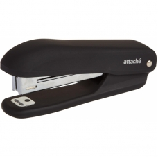 Степлер Attache Comfort  до 12 лист., soft touch покрыт, черн, №10 антистеп