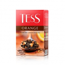 Чай Tess Orange листовой черный с добавками, 100г 0646-15