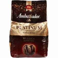 Кофе Ambassador Platinum в зернах, 1кг