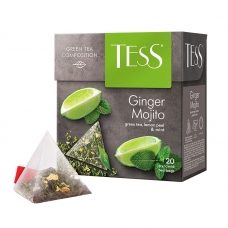 Чай TESS GINGER MOJITO зеленый пирамидки 20шт