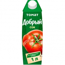 Сок Добрый томатный 1 л