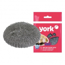 Губка YORK из нерж.стали Мега 1шт/уп.