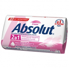 Мыло туалетное 90г ABSOLUT Антибактериальное в ассортименте  