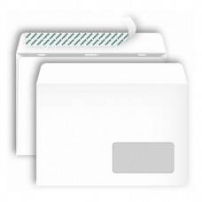 Конверт POSTFIX С5 стрип, пр.окно 162х229, 80г/м2, 1000шт/уп