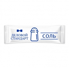 Соль порционная Деловой стандар в стиках по 1 г (800шт/уп)(уп с печатью)