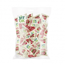 Пастила фруктовая неглазированная конфета VITok, Клюква-брусника, 500г