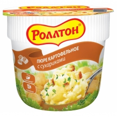 Картофельное пюре Роллтон с сухариками 24штx40г