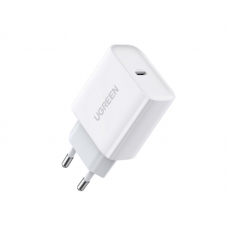 Зарядное устройство UGREEN сетевое USB C 20W PD, цвет белый (60450)