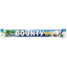 Шоколадный батончик Bounty трио 82,5г
