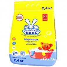 Порошок стиральный Ушастый нянь детский 2,4кг