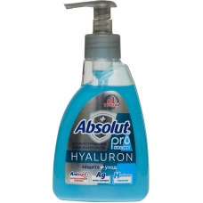 Мыло жидкое ABSOLUT PRO серебро+гиалурон 250гр 5195