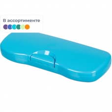 Пенал Стамм пластик., цвета в ассорт, ПН62