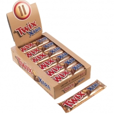 Шоколадный батончик Twix Xtra, 82г