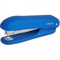 Степлер Attache Comfort до 12 лис., soft touch покрыт, синий,№10 антистеп