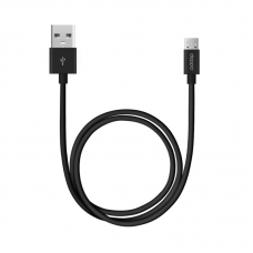 Кабель Deppa USB-microUSB, 1.2м, черный