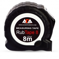 Рулетка ADA RubTape 8 (сталь, с двумя СТОПами, 8 м) (А00157) Рулетка ADA RubTape 8 (сталь, с двумя СТОПами, 8 м) (А00157)