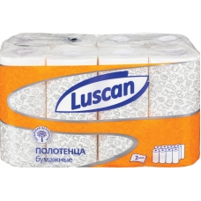 Полотенца бумажные LUSCAN 2-сл.,с тиснением, 8рул./уп Полотенца бумажные LUSCAN 2-сл.,с тиснением, 8рул./уп