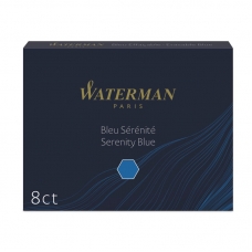 Картридж чернильный для перьевой ручки WATERMAN Cartridge Size Standard син