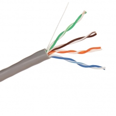 Кабель ExeGate UTP4-C5e-CU-S24-IN-PVC-GY-305-FLUKE UTP кат.5e <EX256748RUS