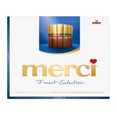 Конфеты Merci молочный ассорти 250г Конфеты Merci молочный ассорти 250г