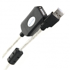 Кабель -адаптер VCOM(VUS7049-10M)USB2.0-repeater,<Am-->Af> 10м