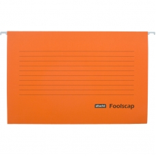 Папка подвесная Attache Foolscap, картон оранжевый, до 200л., 5шт/уп