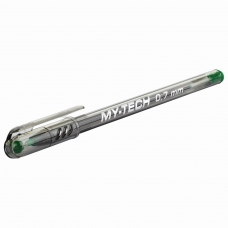 Ручка шариковая масляная PENSAN My-Tech, ЗЕЛЕНАЯ, игольчатый узел 0,7 мм, линия 0,35 мм, 2240/25 Ручка шариковая масляная PENSAN My-Tech, ЗЕЛЕНАЯ, игольчатый узел 0,7 мм, линия 0,35 мм, 2240/25