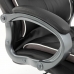 Кресло офисное BRABIX PREMIUM Strong HD-009, НАГРУЗКА до 200 кг, экокожа черная, ткань серая, 531945 купите по выгодной цене