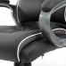 Кресло офисное BRABIX PREMIUM Strong HD-009, НАГРУЗКА до 200 кг, экокожа черная, ткань серая, 531945 купите по выгодной цене